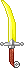 Inventory icon of Scimitar (Yellow Blade)