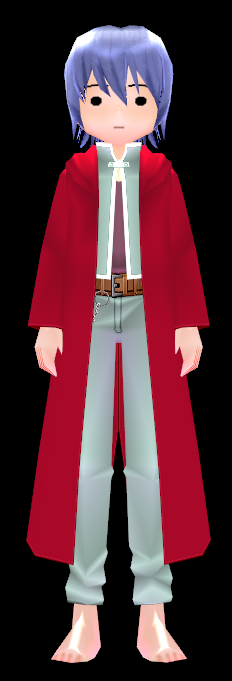 Equipped Edward Elric's Suit viewed from the front