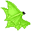 Icon of Lime Demon Wings