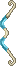 Inventory icon of Elven Short Bow (Blue Metal)