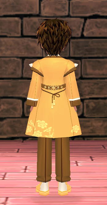 Equipped Otherworldly Hanbok Suit (M) viewed from the back