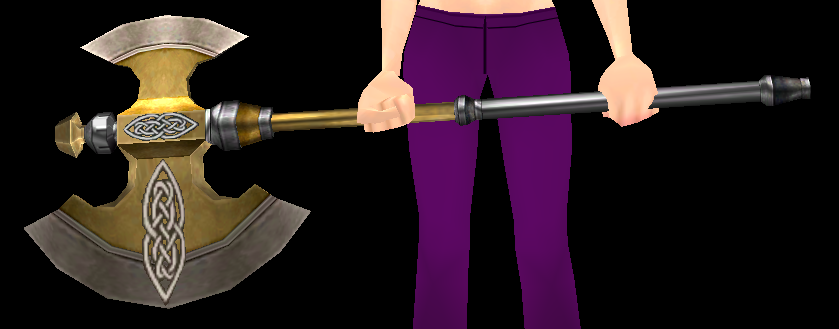 Celtic Warrior Axe Equipped.png
