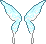 Icon of Clear Graceful Butterfly Temptation Wings