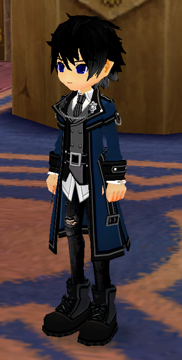 Equipped Detective Outfit (M) viewed from an angle