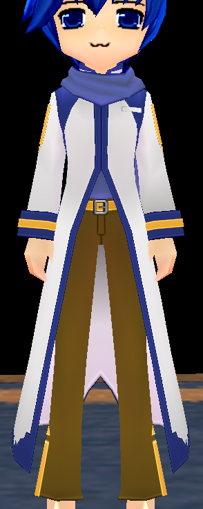 Equipped Kaito Outfit viewed from the front