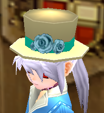 Equipped Luxurious Crystal Hat (Male) viewed from an angle