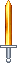 Inventory icon of Short Sword (Orange Blade)