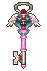 Icon of Lord Waffle Cone Heart Key