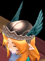 Equipped Graceful Helmet viewed from an angle