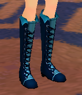 Equipped Magus Crest Boots (M) viewed from an angle
