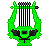Inventory icon of Lyre (Lime Green)