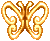 Icon of Amber Twinkling Butterfly Wings