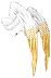 Yellow Ombre Holy Feather Wings.png