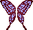 Burgundy Butterfly Wings
