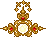 Icon of Gold Splendid Deity Halo