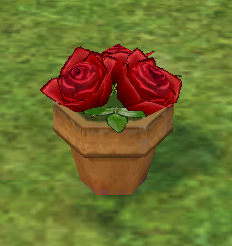 Building preview of Homestead Red Rose Flower Pot