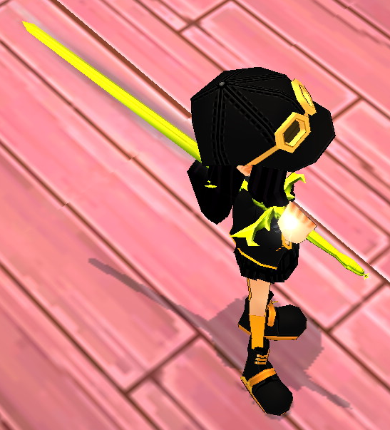 Yellow Dragon Blade Equipped.png