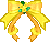 Yellow Dainty Ribbon Wings