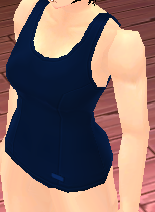 Equipped Giant Classic School Swimsuit (F) viewed from an angle