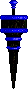 Inventory icon of Physis Wooden Lance (Black Wood, Blue Rim)