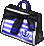 Inventory icon of Striped Maritime Beachwear Shopping Bag (M)