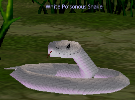 Picture of White Poison Snake