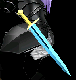 Sheathed Fluted Short Sword