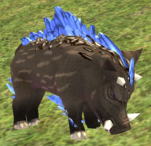Picture of Sapphire Crystal Boar