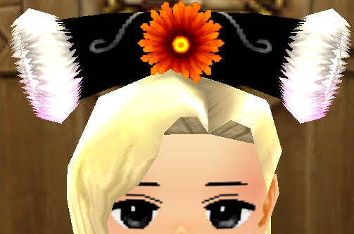 Equipped Lunar New Year Hair Accessory (F) viewed from the front