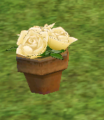 Building preview of Homestead White Rose Flower Pot