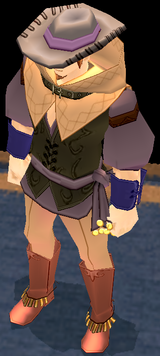 Equipped GiantMale Bohemian Set viewed from an angle