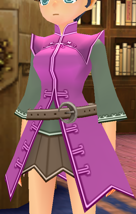 Equipped Wizard Suit for Women viewed from an angle