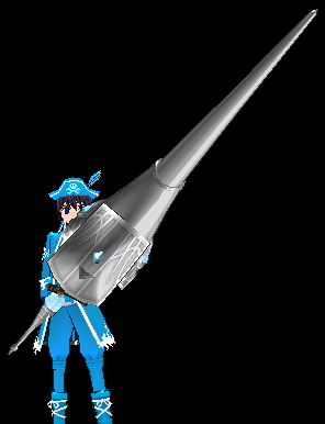 Equipped Knight Lance