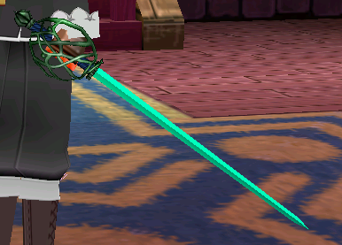 Equipped Stage Rapier