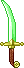 Inventory icon of Scimitar (Green Blade)
