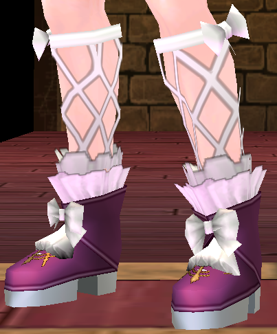 Equipped Giant Halloween Vampire Slippers (Default) viewed from an angle