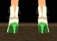 Equipped Coco's Heels viewed from the back