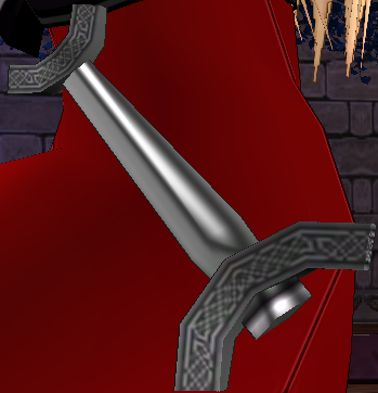 Sheathed Red Beam Sword