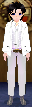Equipped Casual Suit - White (White) viewed from the front