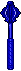 Inventory icon of Mace (Blue)