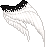 Icon of White Flowerless Wings