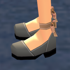 Equipped Maid Shoes (For Female Partners) viewed from the side