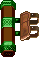 Inventory icon of Earth Cylinder (Brown and Green)