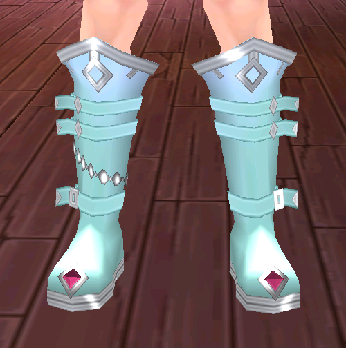Equipped Reaper's Shoes (M) viewed from the front