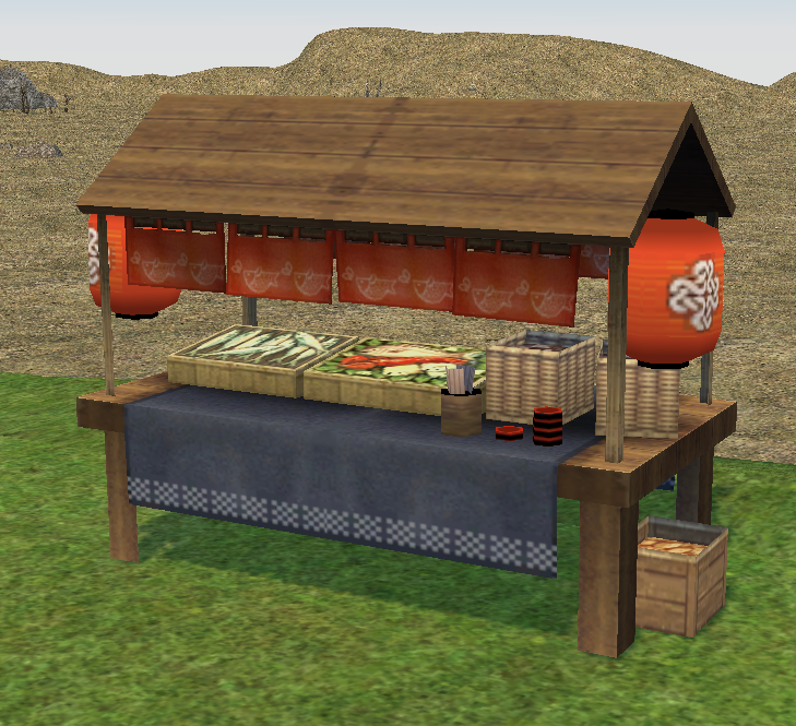Building preview of Food Kiosk