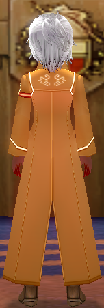 Equipped Male Royal Alchemist Set viewed from the back