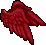 Icon of Red Baby Cupid Wings