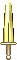 Inventory icon of Fluted Short Sword (Gold)