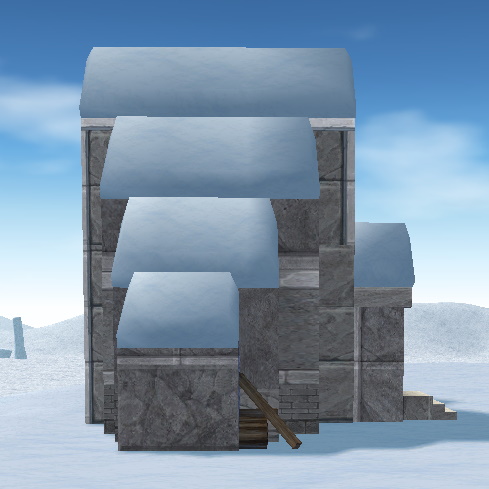 Left side of Mansion (Snowfield)