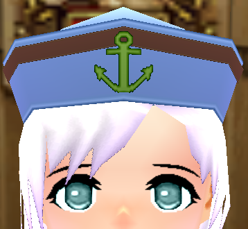 Equipped Sailor Hat (F) viewed from the front